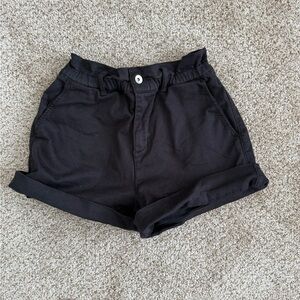 Sanctuary High Waist Black Women's Shorts